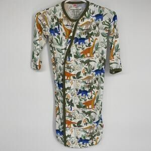 Magnetic Me Dinosaur Print Kids Pajama Set - Blue, Orange, Green